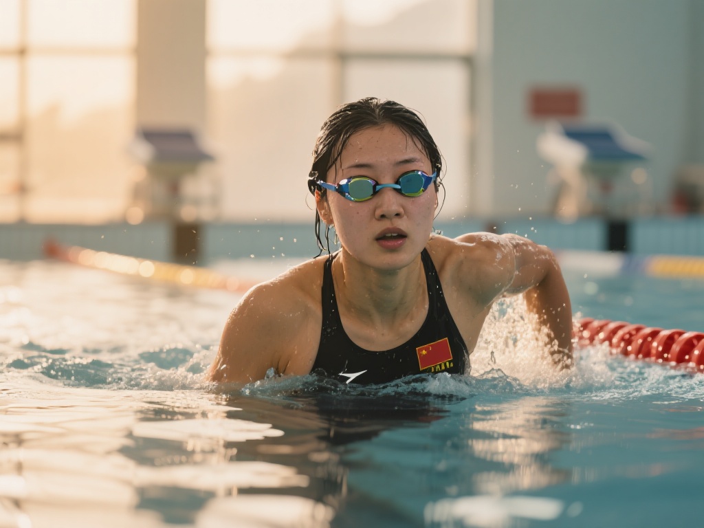 她的故事告诉我们，成功背后是无数个清晨的