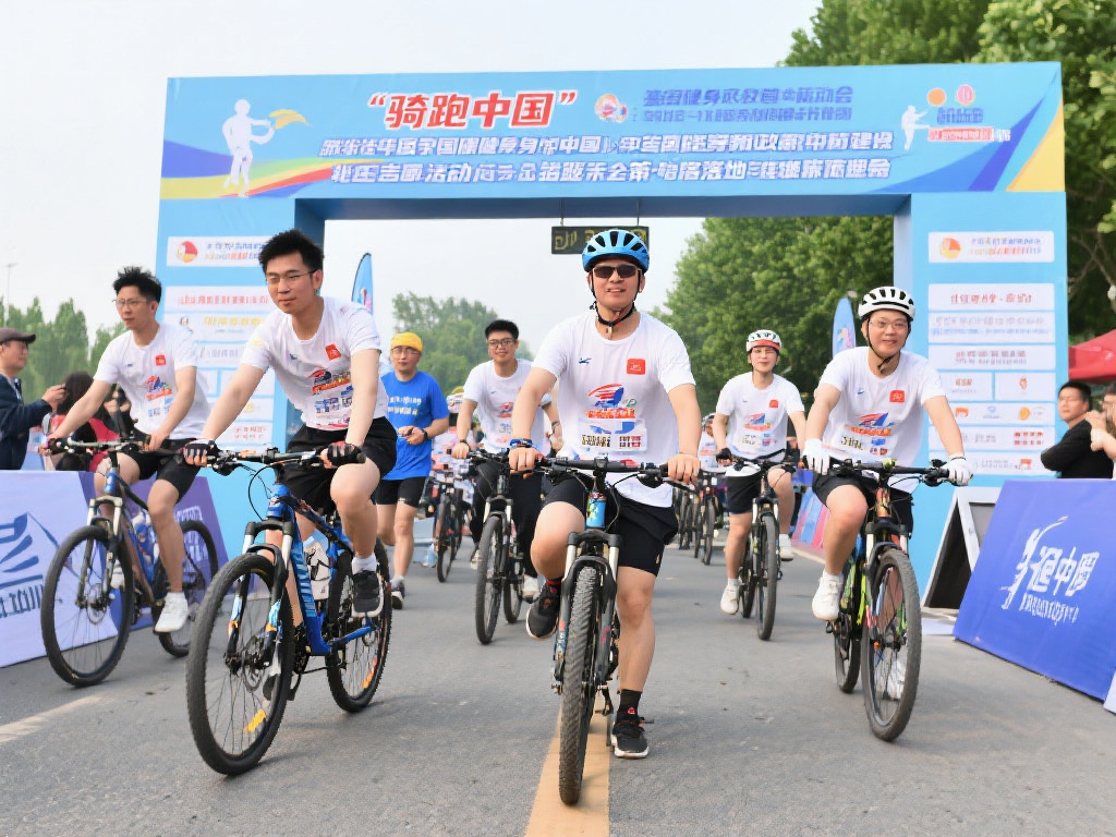 “骑跑中国”不仅是一场运动盛会，更是对全