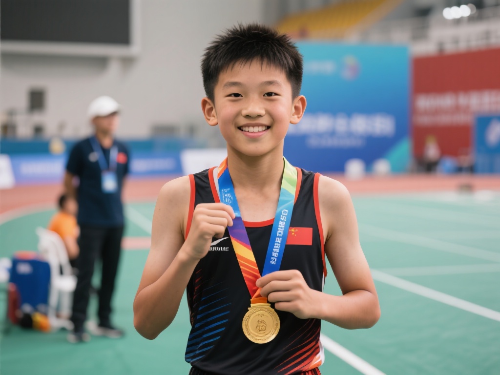 这位小将的成就无疑给其他年轻运动员树立了