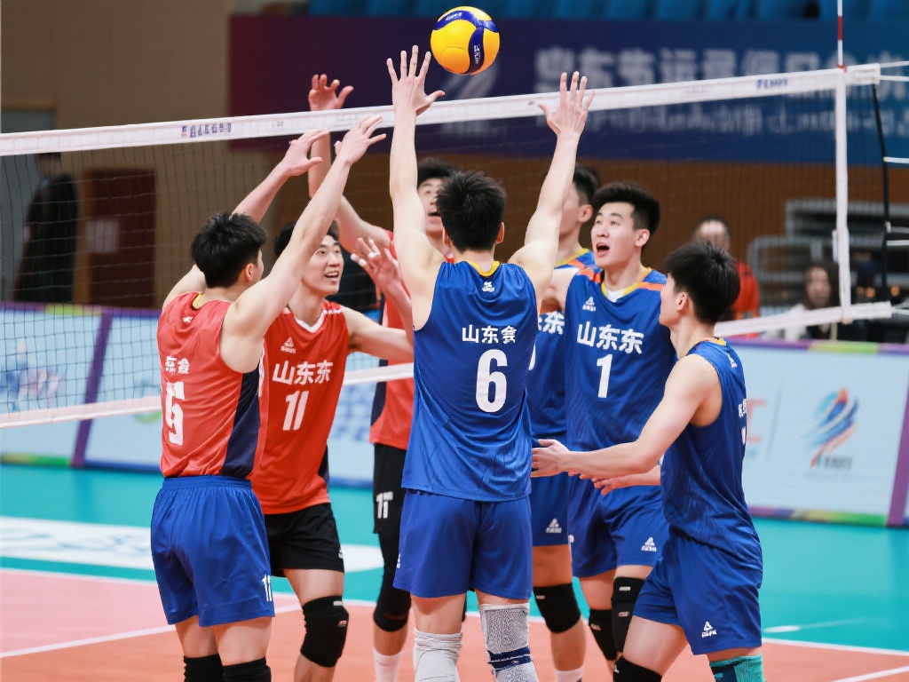 在最近的全运会预选赛中，山东男排凭借出色